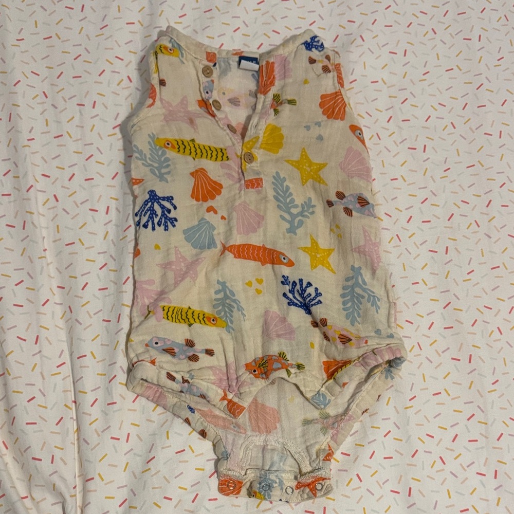 Old Navy Multicolor Baby Romper